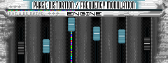 THE DESTROYER's pixelFM Interface
